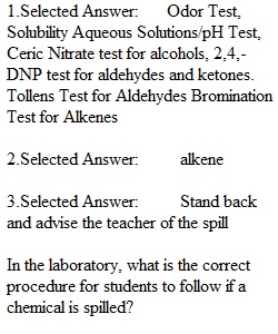 Functional Groups Pre-Lab